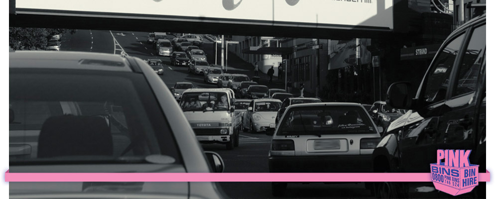 How to avoid frustrating Auckland traffic jams - Pink Bins