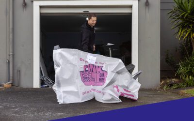 Get a flexible Pink Bag for Your Household Waste